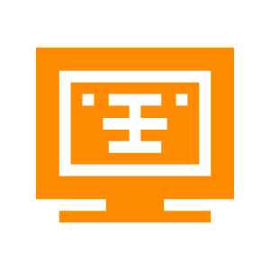 x-ray on a computer icon